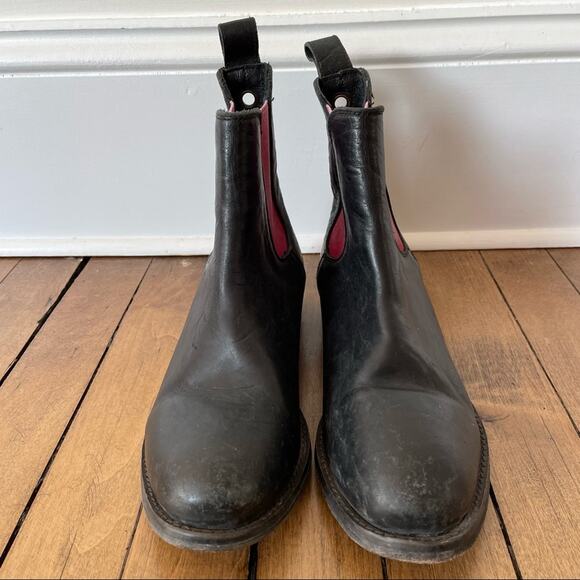 Free People x Farylrobin Mountain Peak Leather Chelsea Boot Janice Black 7 - Picture 6 of 11